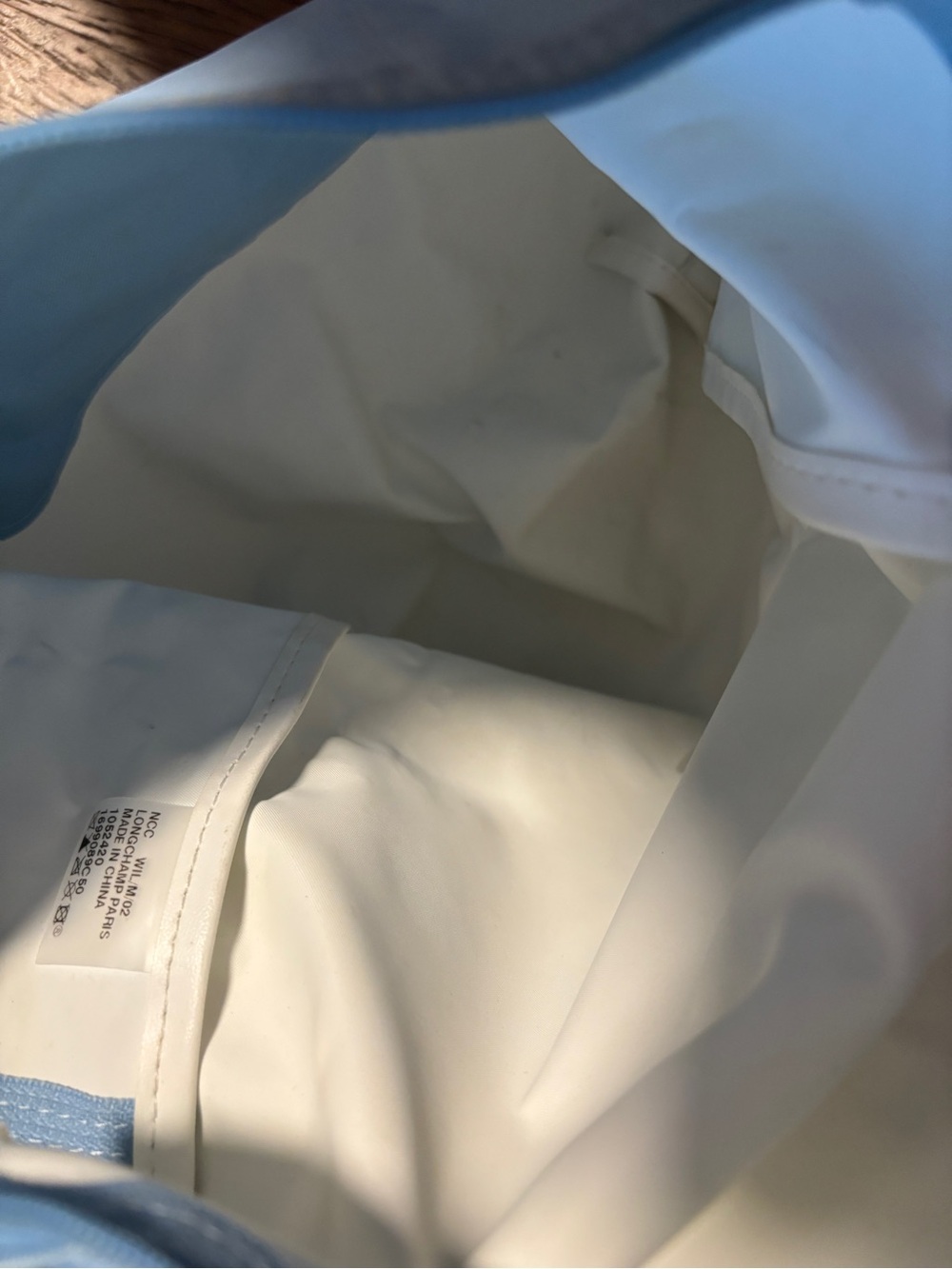 Longchamp Backpack Baby Blue - Picture 3 of 4